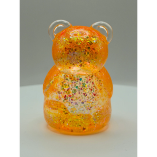 Glittered Gummy Bear Squishy Toy
