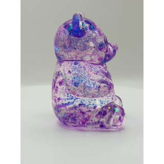 Glittered Gummy Bear Squishy Toy