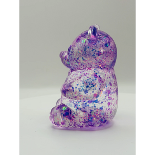 Glittered Gummy Bear Squishy Toy