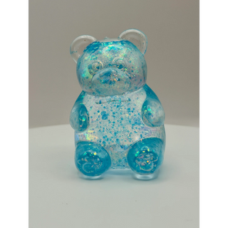 Glittered Gummy Bear Squishy Toy