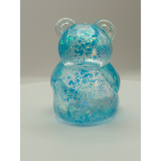 Glittered Gummy Bear Squishy Toy