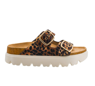 Corky's Rumor Has It Leopard 2 Sandal