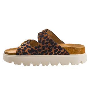 Corky's Rumor Has It Leopard 2 Sandal
