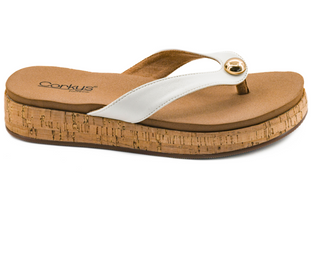 Corky's Off the Deep End Sandal - Ivory