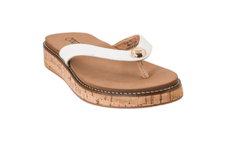 Corky's Off the Deep End Sandal - Ivory