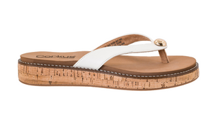 Corky's Off the Deep End Sandal - Ivory