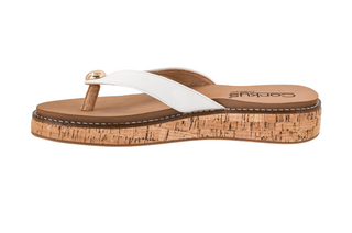 Corky's Off the Deep End Sandal - Ivory