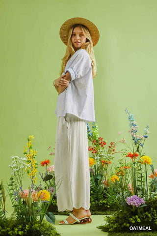 Seaside Scallop Pants