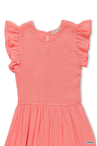 Ruffle Romance Midi Dress