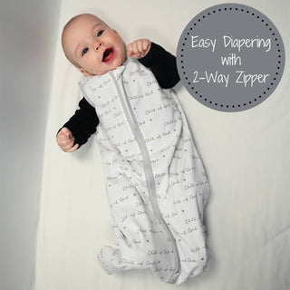 LollyBanks Child of God Baby Sleep Sack, 100% Organic Cotton
