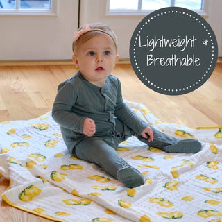 Main Squeeze Muslin Blanket