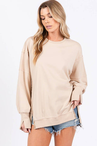 Weekend Vibes Oversized Sweatshirt