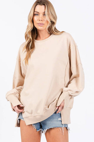 Weekend Vibes Oversized Sweatshirt