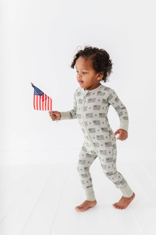 Kiki & Lulu Flags Convertible Footies