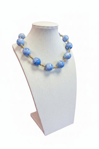 Bauble Ball with Magnetic Closure - Blue