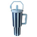 Light Blue and Navy Stripe