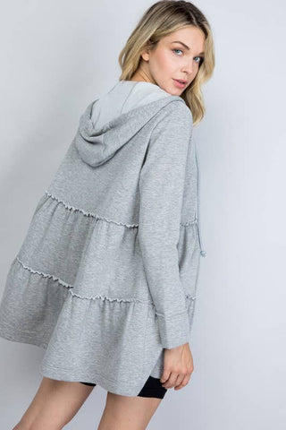 Tiered Zip Dress
