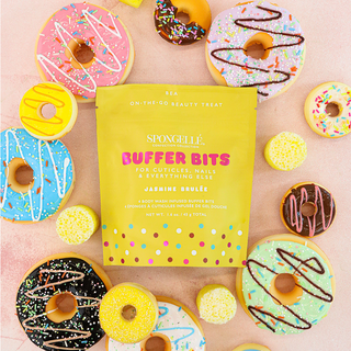 Jasmine Brûlée Confection Buffer Bits | Mini Body Buffer