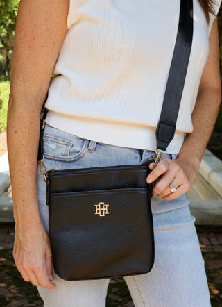 Caroline HIll Briggs Crossbody - Black