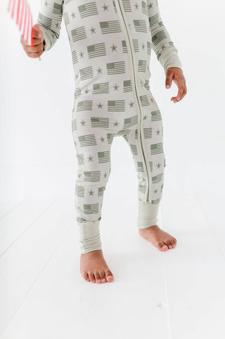 Kiki & Lulu Flags Convertible Footies