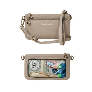 Bella RFID Touch Screen Phone Crossbody & Wristlet