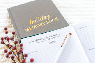 Holiday Memory Book & Family Keepsake