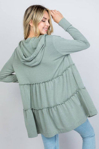 Tiered Zip Dress