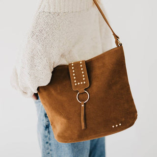 Rosemary Suede Bucket Purse