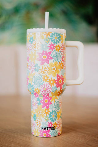 Spring Flowers Tumbler